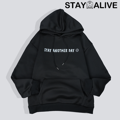 Black Friday Sale - STAYALIVECO 'STAY ANOTHER DAY' UNISEX HOODIE