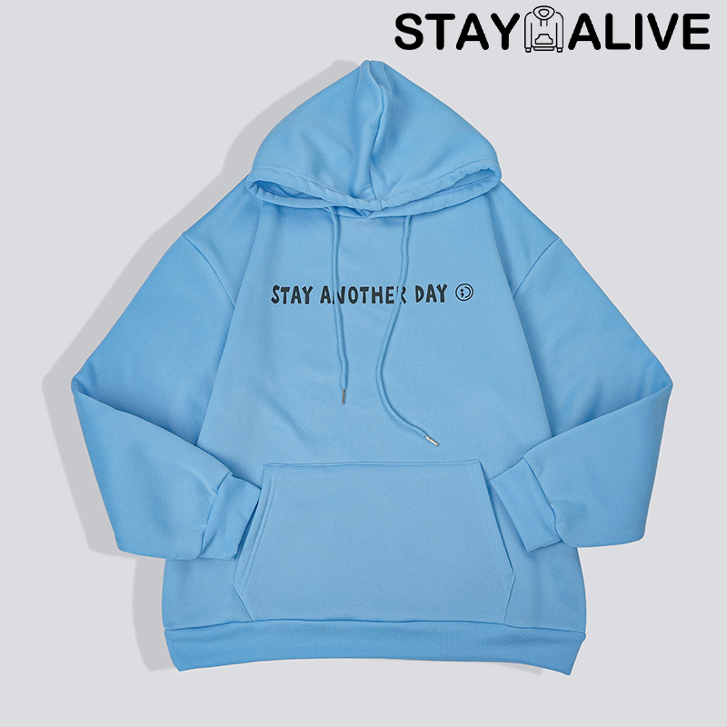 Black Friday Sale - STAYALIVECO 'STAY ANOTHER DAY' UNISEX HOODIE