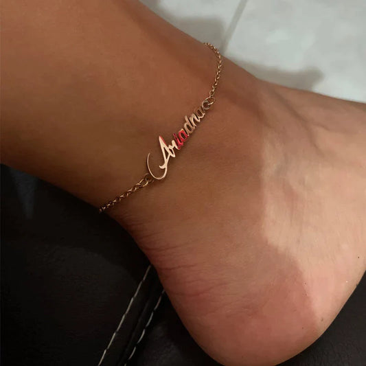 Custom Name Anklet (Limited Stock)