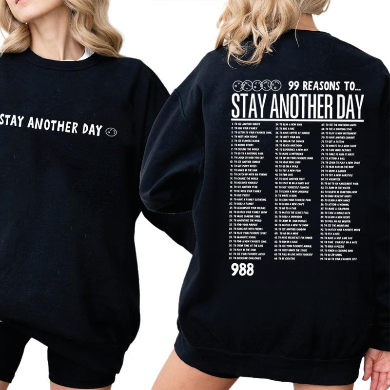 Black Friday Sale - STAYALIVECO 'STAY ANOTHER DAY' UNISEX HOODIE