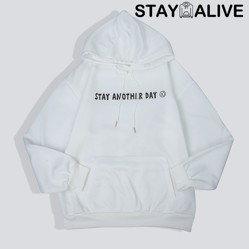 Black Friday Sale - STAYALIVECO 'STAY ANOTHER DAY' UNISEX HOODIE